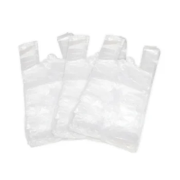 30 cm x 60 cm Endüstriyel Beyaz Atlet Poşet